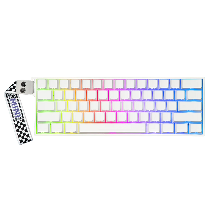 AULA Mini 60 Pro HE white variant - Nyvrix Egypt