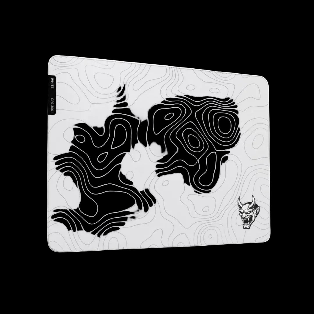 Glass mouse pad