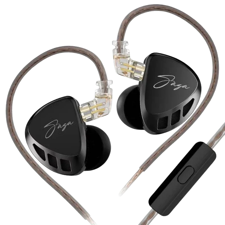 KZ Saga IEM side view - Nyvrix Egypt