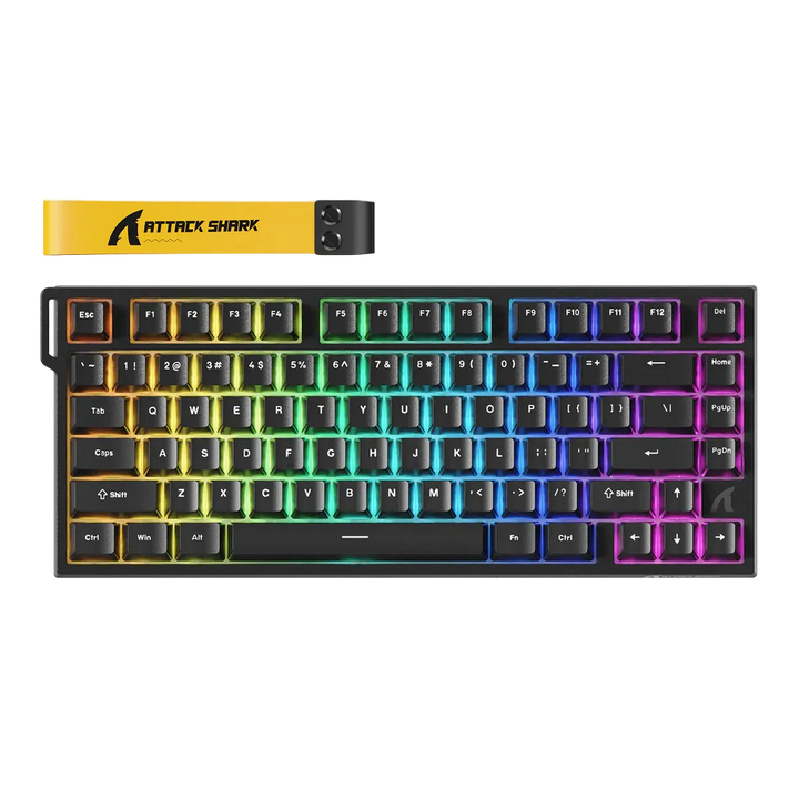 Attack Shark X85 HE Keyboard black variant - Nyvrix Egypt