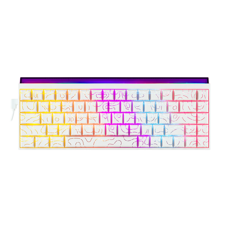 Ajazz X68 Mechanical Keyboard RGB Strip 68% - Buy at Nyvrix Egypt