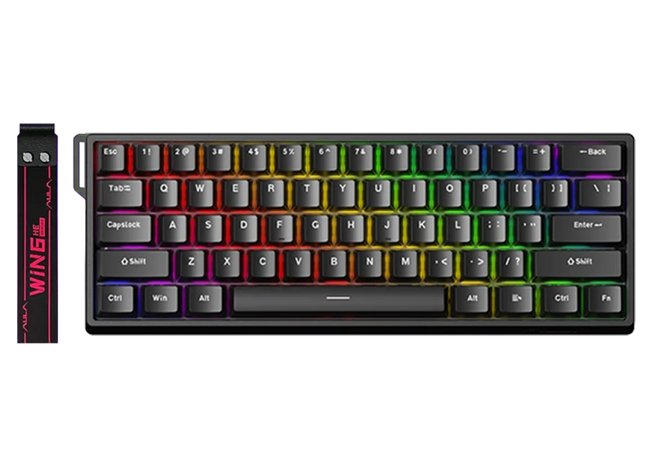 AULA W60 HE Keyboard black variant - Nyvrix Egypt