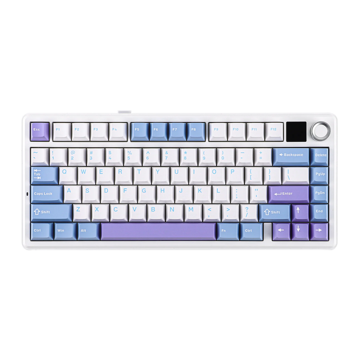 AULA F85 Max Keyboard purple variant - Nyvrix Egypt