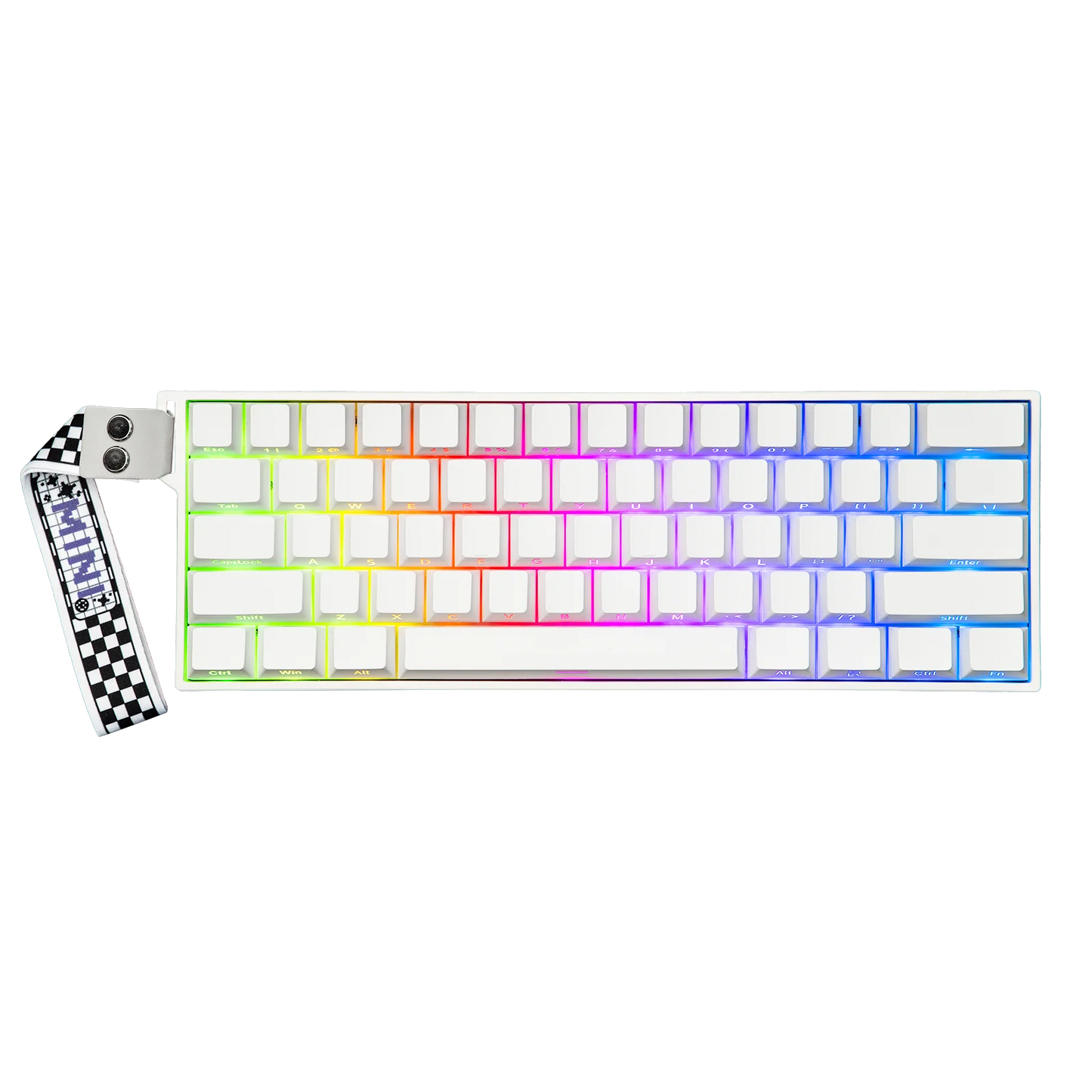 AULA Mini 60 Pro HE white variant - Nyvrix Egypt