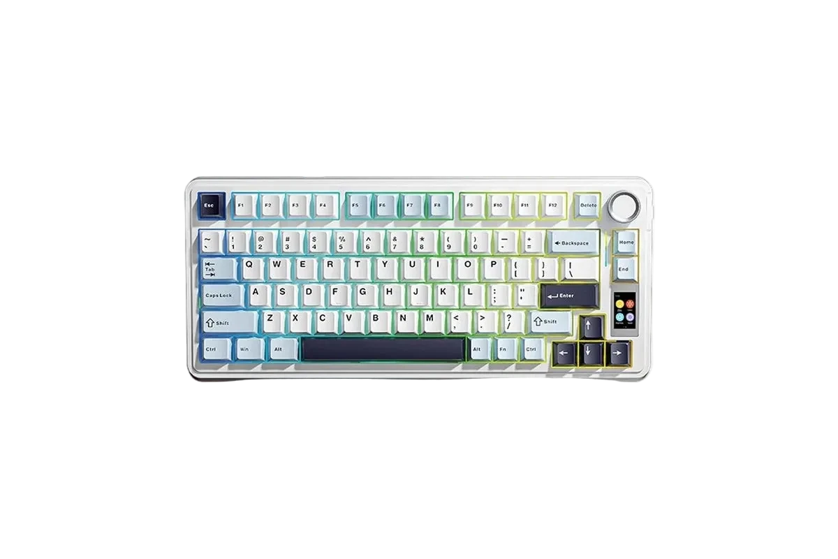 AULA S75 Pro Keyboard blue variant - Nyvrix Egypt
