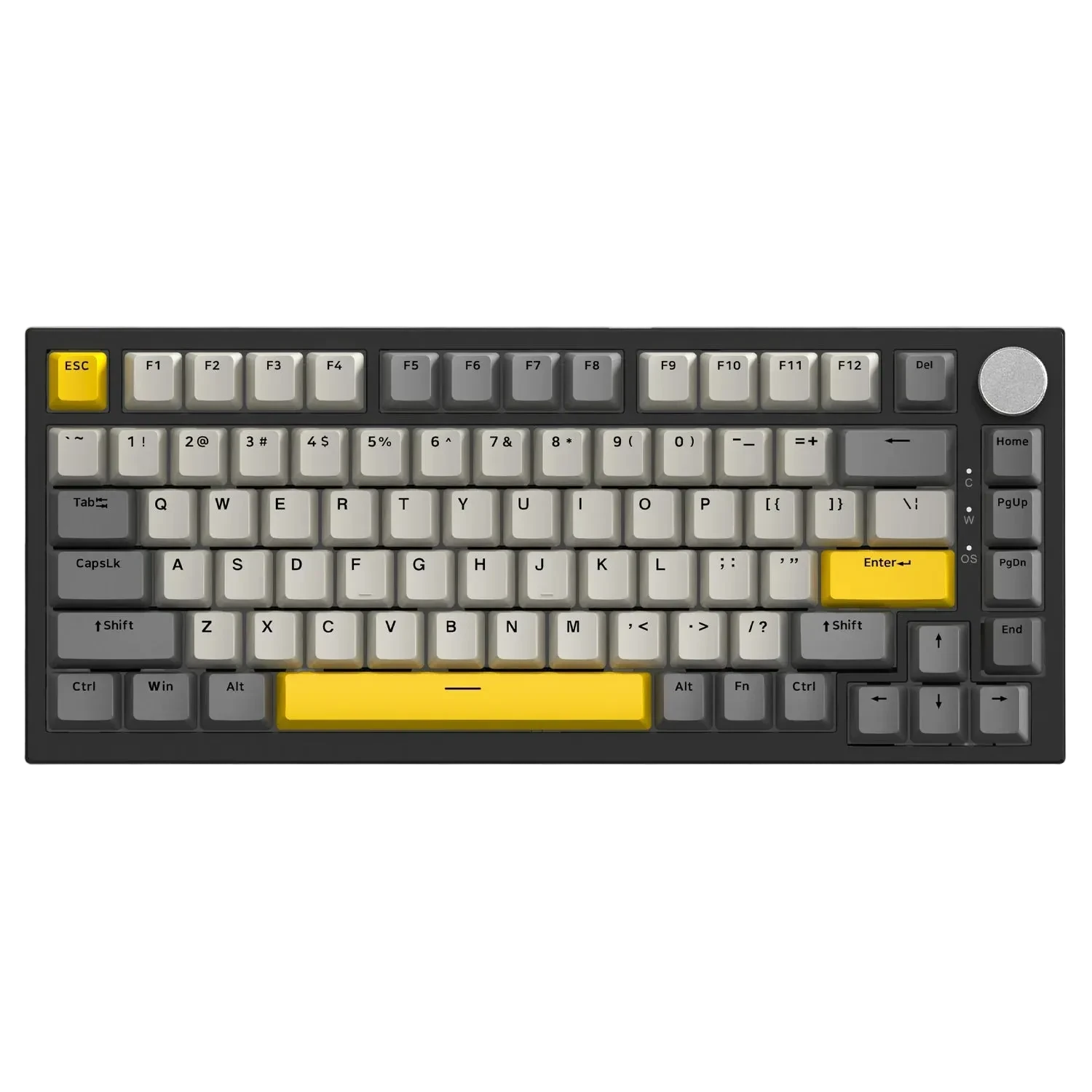 Attack Shark X820 Ultra Keyboard yellow variant - Nyvrix Egypt