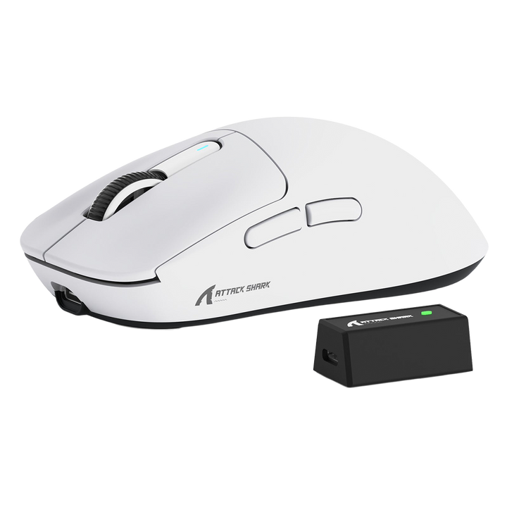 Attack Shark X3 Pro Mouse white variant - Nyvrix Egypt